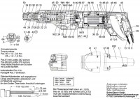 Bosch 0 602 409 001 ---- Screwdriver Spare Parts